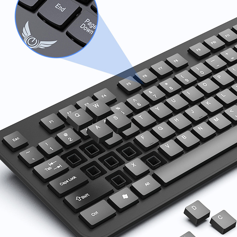 2.4G draadloze toetsenbordmuis - Gaming Accessories Rack recensie en prijs